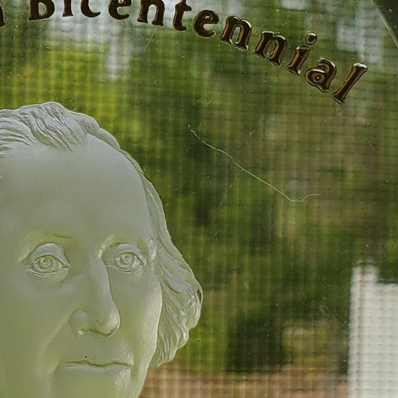 Hallmark George Washington bicentennial Acrylic Ornament Dated 1989 - Picture 13 of 15